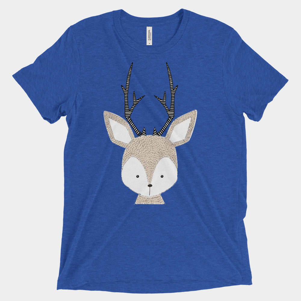 Sacha the Deer - Blue